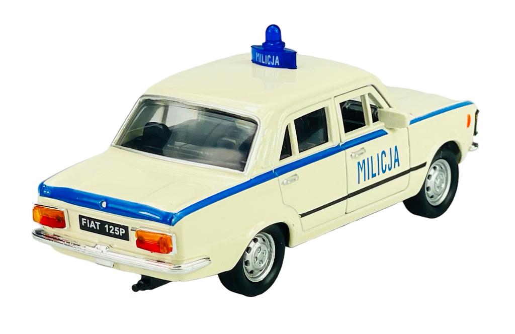 WELLY FIAT 125P MILITIA WHITE 1:34 42399