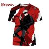 Latest Jujutsu Kaisen 3D Printing Casual T-shirt Popular Classic Anime Men's Fashion Harajuku Top T-shirt Gojo Satoru T-shirt