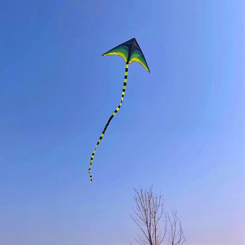 Воздушный змей Prairie для детей 1,1 м/1,6 м в клетку — легко управлять с помощью печати высокого разрешения