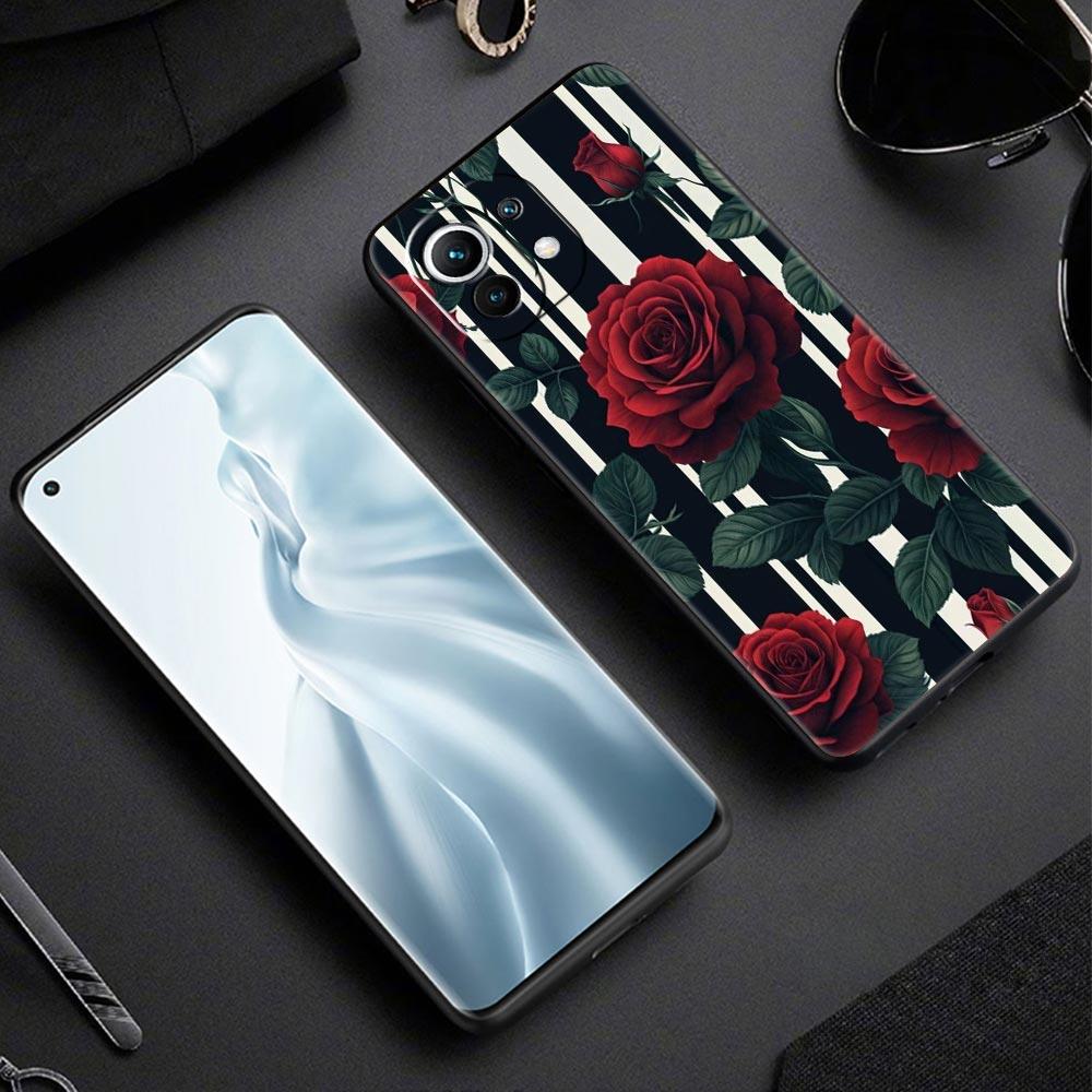 Чехол для телефона с дизайном «Цветы в масляной живописи» для Xiaomi Mi 17 15 14 13 12 11 Ultra 15T 14T 13T 12T 11T Pro Lite Мягкий ТПУ