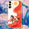 Красный конь в китайском стиле Чехол для телефона Samsung S24,S25,S30,S23,S21,S22,S20,S10,5G,FE,lite,PIus,Ультрапрозрачный Чехол