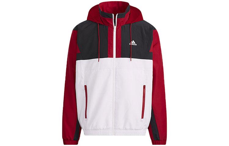 adidas Куртка мужская Белая Красная Мультиколор H39326