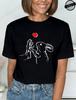 New Harajuku Funny Rabbit Printed T Shirt Fashion Women T Shirt Tops Short Sleeves Bunny T-shirt Ladies Casual T-Shirts Tops