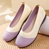 Cloth Shoes Women's New Women's Shoes One Pedal Breathable Soft Bottom Casual Flat Mother Shoes