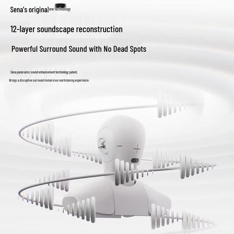 Беспроводные Bluetooth-наушники-клипсы для ушей SANAG S7S с искусственным интеллектом