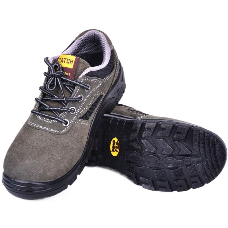 Labor Insurance Shoes, Safety Protective Shoes, Cowhide Anti-smashing and Anti-puncture, Insulation