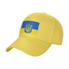 ФЛАГ УКРАИНЫ и ГЕРБ Бейсболка Военная кепка Мужская Новая шляпа Кепка для гольфа Шляпа Люксовый бренд Женская Пляжная Распродажа Мужская