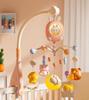 Baby Crib Adjustable Music Easy To Fall Hanging Crib Educational Easy To Fall Baby Birthday Gift Mobile, 360-degree Rotation, Volume, Asleep, Mobile,