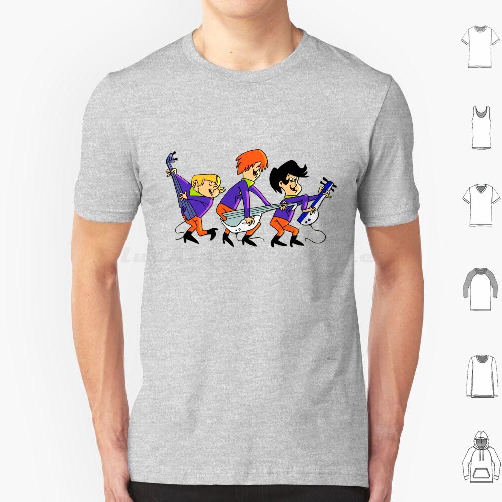 The Impossibles Musican Heros T Shirt Big Size 100 Cotton The Impossibles Fun Chases Humor Hero Villain Hb Guitars Cars