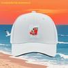 Hard Dickens Cider Funny Print Baseball Cap Breathable Adjustable Snapback Hat Casual Outdoor Headwear