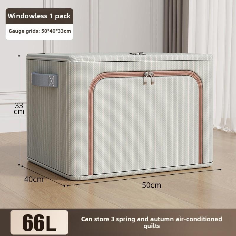 Контейнеры для хранения из ткани Оксфорд большой емкости со стальной рамой, складные тканевые ящики для хранения одежды, одеял, игрушек, для организации дома