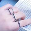 Темная Личность Капающее Масло Нишевый Дизайн Парное Открытое Кольцо Нишевое Высокое Чувство Парное Кольцо Модное Кольцо Женщины