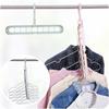 Home Storage Organization Clothes Hanger Drying Rack Plastic Scarf Clothes Hangers Storage Racks