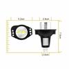 Auto Lamps Marker Light LED 2pcs Pack Halo Ring Light Modern Angel Eyes Halo Ring  for BMW E91
