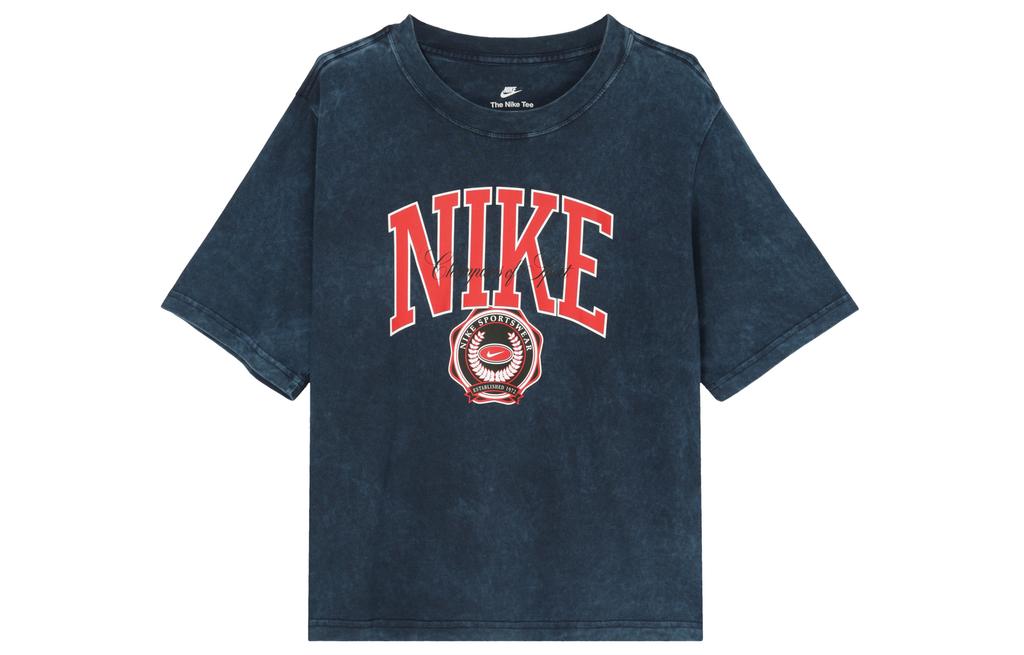 Nike T Shirt Women's Light Ocean Blue DR9010-451