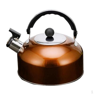 Чайник со свистком из нержавеющей стали Bivouac Kitchen с водяным горшком, яркий цвет