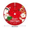 Santa Elk Happy New Year Party Decoration Christmas Trees Skirt Party Decor Apron Xmas Floor Cover