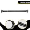 Telescopic Clothing Rod Adjustable Closet Hanger No Drill Curtain Pole Hanging