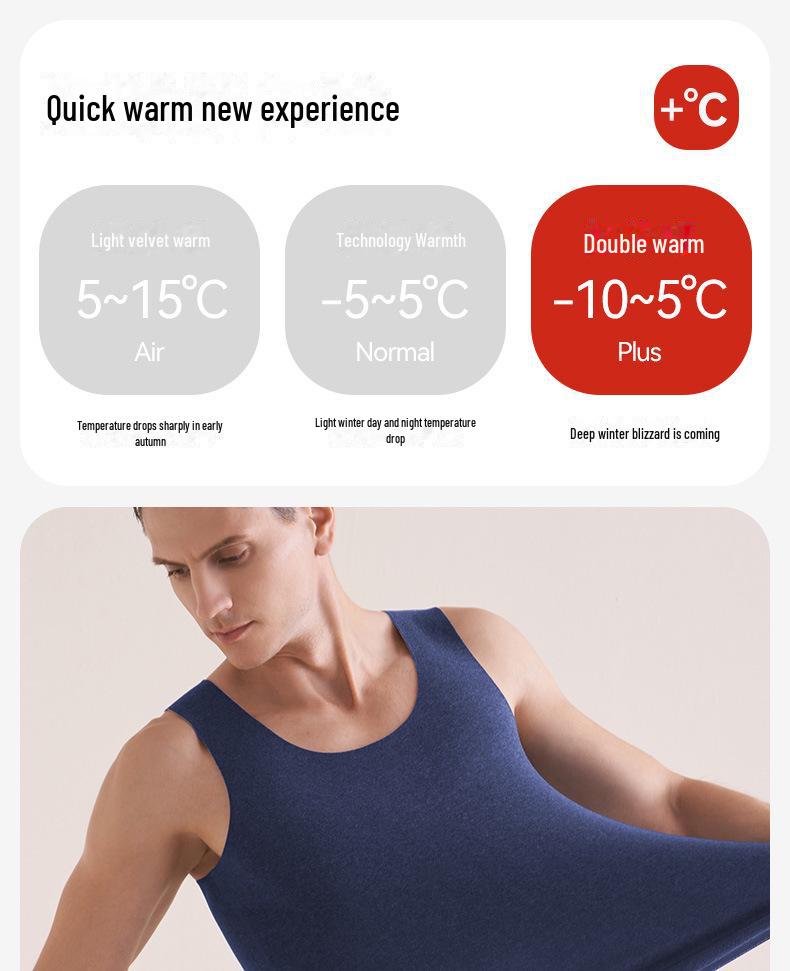 Мужской жилет без рукавов из шелкового кашемира с нашивкой и толстым бархатом