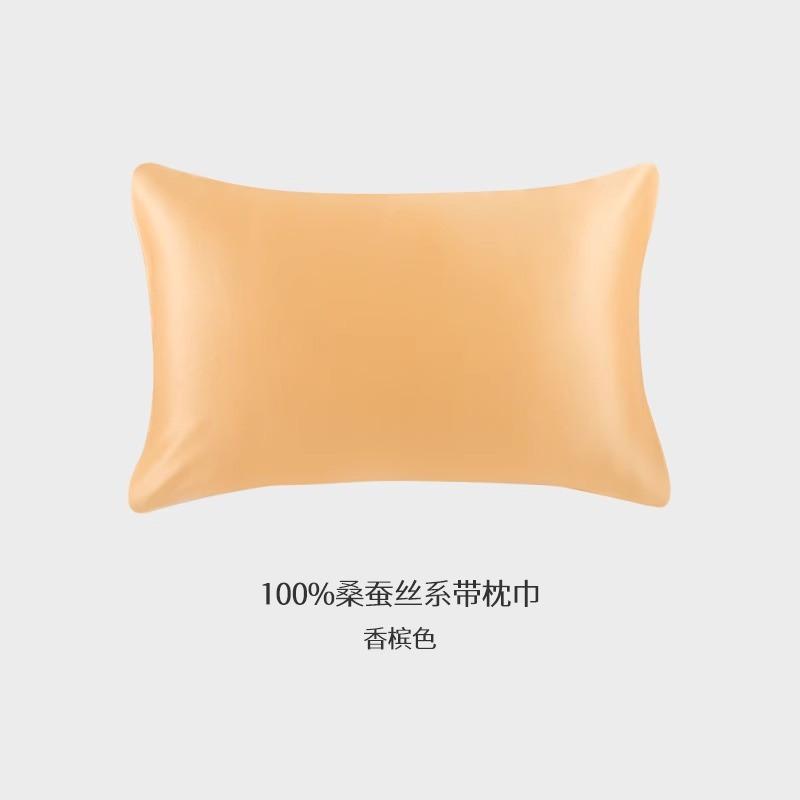 Silk Pillowcase 22 Momme 100% Mulberry Double-Sided Satin Weave Single Double Bed Modern Minimalist