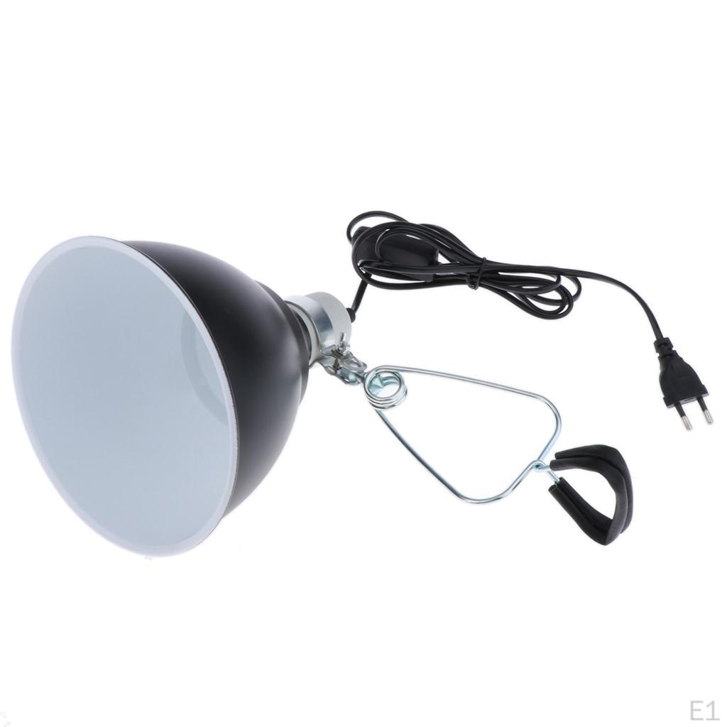 E27 Рептилия, черепаха, ящерица, террариум, керамический держатель для лампы с подогревом, черный