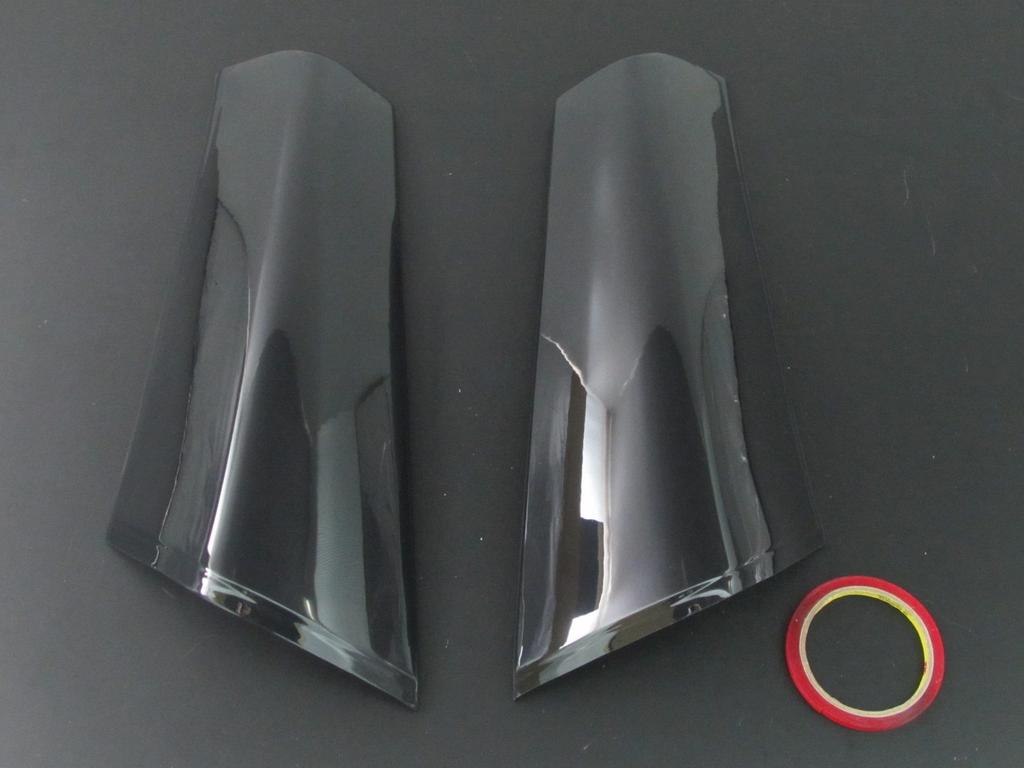 BRIGHTZ Smoked Tail Light Covers for Wagon R Stingray MH23S Compatible with and 23S MH Wagon R Stingrays [SMO-REA-143] MH23, 23, (Part Number 12680)