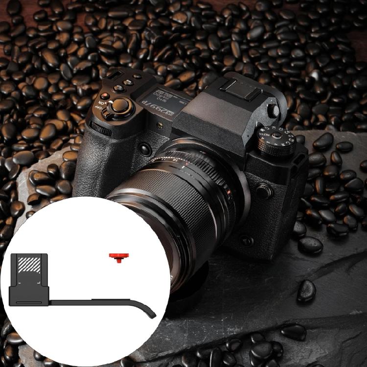 Metal Hot Shoe Handle For X-E5 Camera Thumb Rest With Anodized Finish For Long Time Use Durability
