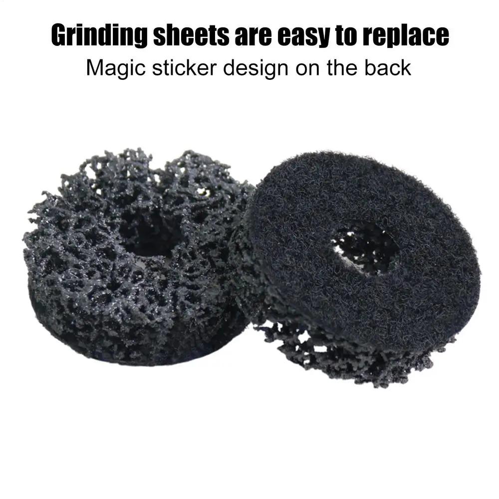 Automotive wheel hub grinding tool Brake Grinding Cleaner Kit Rust Remover Polishing Tool steel ring repair Tool
