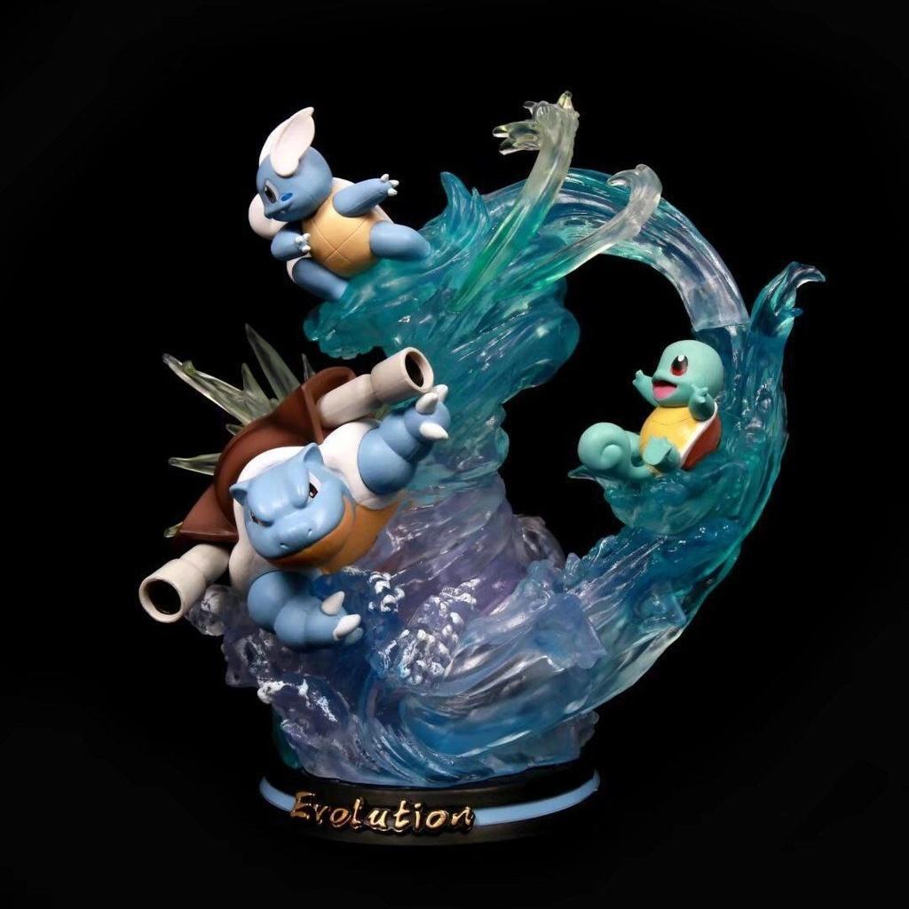 Завораживающая светящаяся в темноте ПВХ фигурка Чаризарда и Мьюту для поклонников аниме