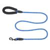 Reflective Dog Leash With Comfortable Padded Handle Double Heavy Duty Traction Rope For Strong Dogs Enhance Safety And Control