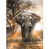 Алмазная картина Полная алмазная вышивка Животное Слон 5D DIY Мозаика Горный хрусталь Украшение дома