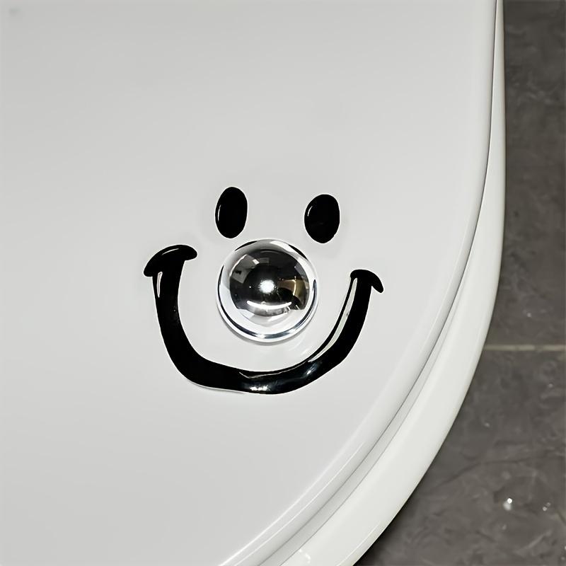 Современный стиль Dopamine Smile Ball Подъемник для крышки унитаза, круглая форма, ручной открыватель для крышки унитаза для ванной комнаты