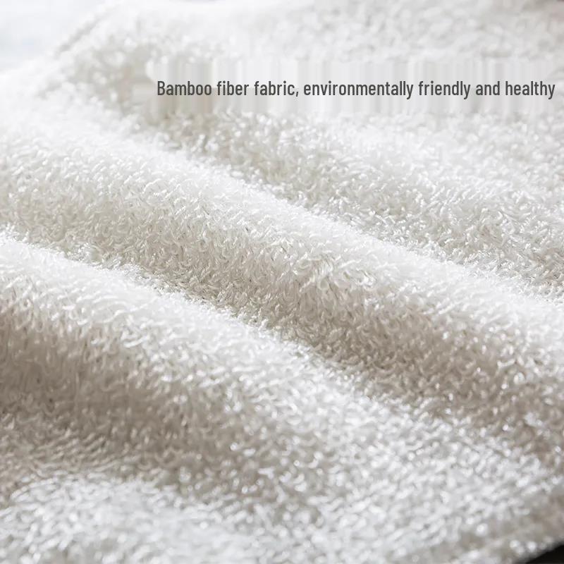 Bamboo Fiber Absorbent Dishcloth - Non-Stick, Thickened Kitchen Rag & Scouring Pad