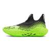Under Armour Futr X Elite 2 Удобные Универсальные Поддерживающие Амортизирующие Низкие Баскетбольные Кроссовки Унисекс кроссовки Черный Зеленый 6007019-002