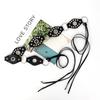 Rivet Retro Metal Buckle Leather Splicing Waist Belt Bohemian Style For Trendy