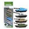 4pcs Alloy Tank Model Highly Simulation Decoration Military Tank Model Toy for KidAlloy Tank Model