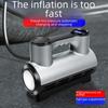 Высокомощный портативный цифровой насос для накачки шин с интеллектуальным дисплеем