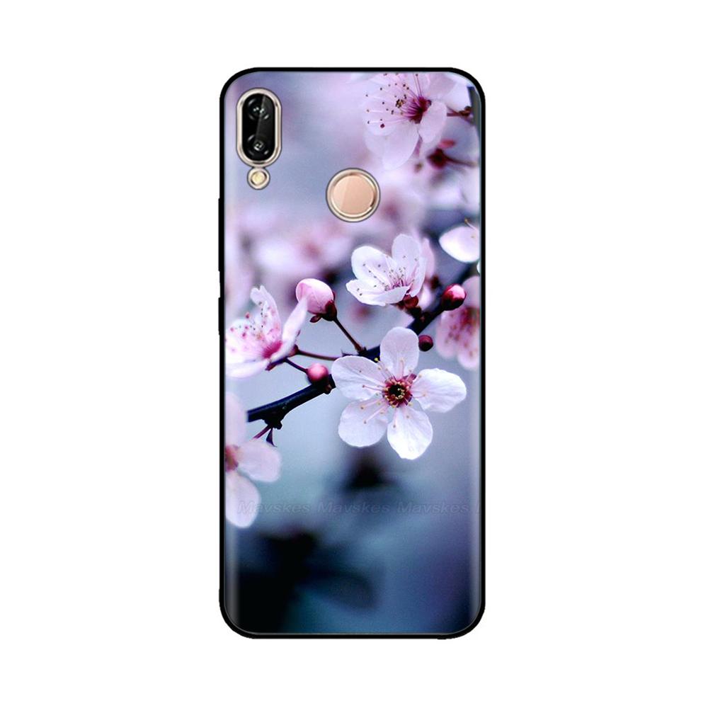 Чехол для Huawei P20 Lite Силиконовый Мягкий ТПУ Печатный Чехол для Телефона Для Huawei P20lite P 20 Lite Бампер Чехол Ударопрочный 5,84 дюйма