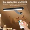 3600 мАч Лампа для подсветки картин Магнитный сенсорный ночник Портрет с пультом Диммирование 3 цветов Беспроводной настенный светильник для гостиной