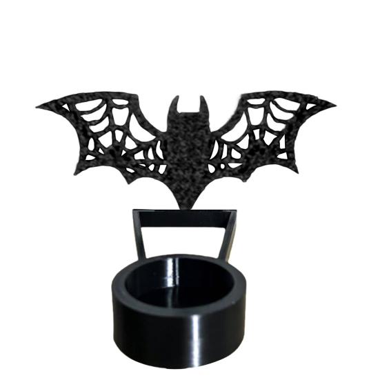 Хэллоуин Подсвечник-тень Жуткий Мрачный Жнец Тыква Летучая мышь Ведьма Призрак Тень Подставка для чайной свечи Подсвечник Настольное украшение