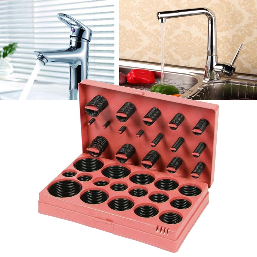 419 шт. Универсальный набор метрических уплотнительных колец с коробкой для хранения