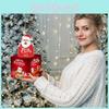 Christmas Surprise Gift Box With Santa Decor For Festive Events Exchange Gift