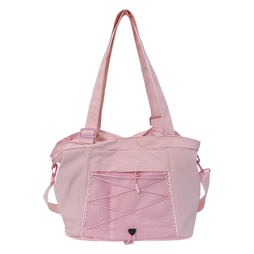 Gym Bag Large Capacity Yoga Bag with Multiple Storage Compartments Short Trip Shoulder Bag for Travel Shopping Work Dating Use