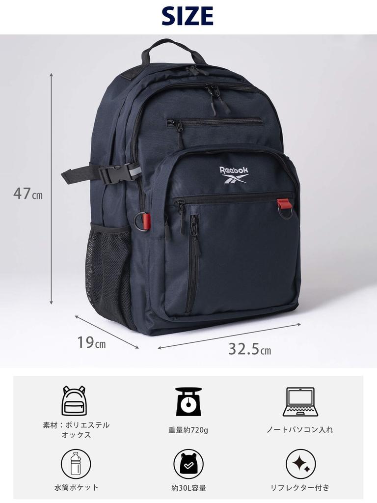 Backpack School Backpack Rucksack Large Capacity A4 PC Storage Pocket Selectable Type Commuting To School Student Daypack Lightweight Unisex Black