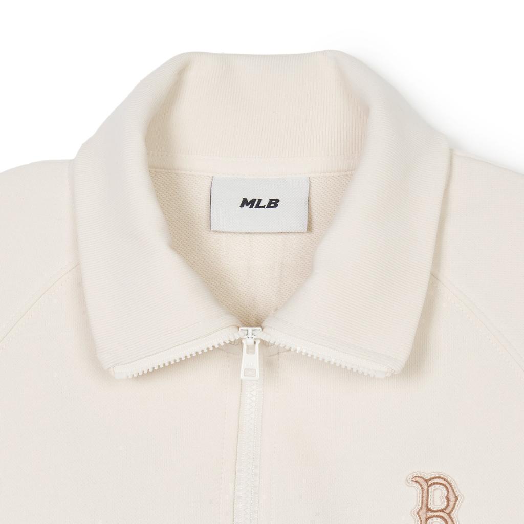 Новый женский свитшот MLB SS24 кремовый 3FMTB0341-43CRD