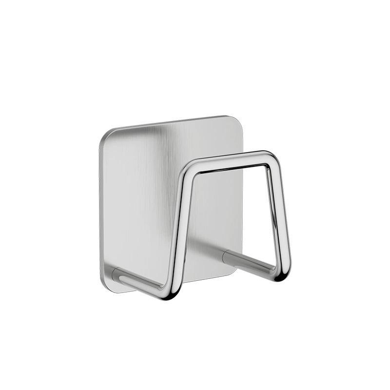 Настенная полка для раковины и кухонного шкафа с крючками для хранения, установка без сверления