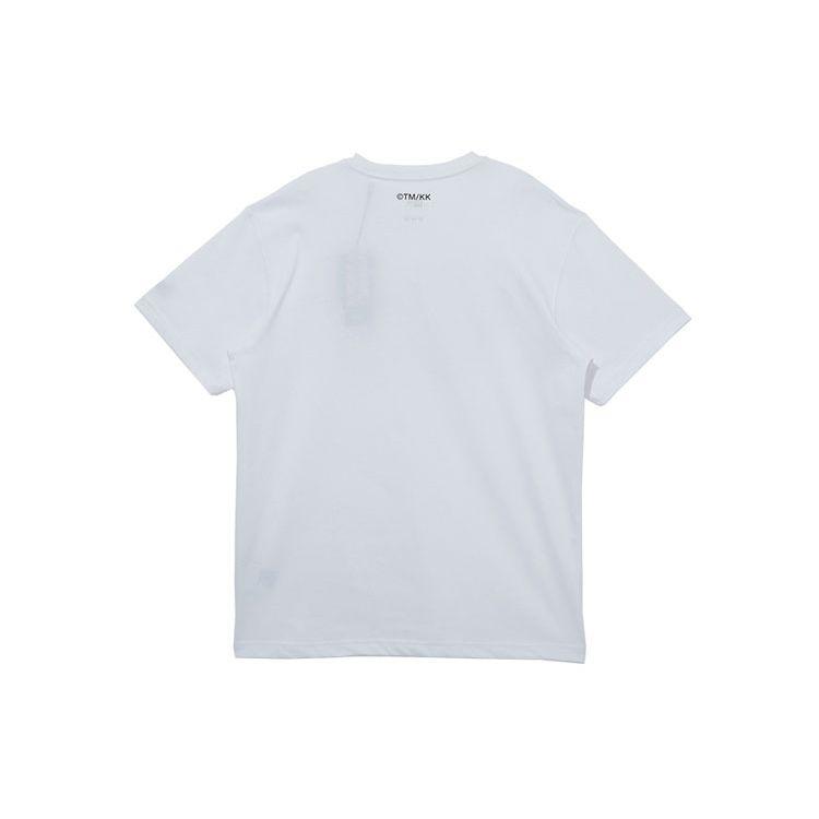 New Era SS22 x Такаси Мураками Коллаборация Мультяшный Логотип Хлопковая Футболка с Коротким Рукавом Унисекс Топы Белый 13082098