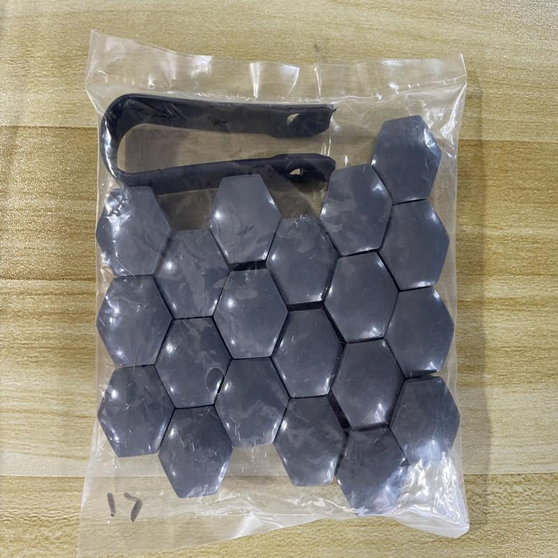 Новые 17 мм 20 шт. колпачков для гаек колес автомобиля, защитные крышки, колпачки, антикоррозийные крышки для автомобильных ступиц, гайки для автомобильных шин, наружные украшения