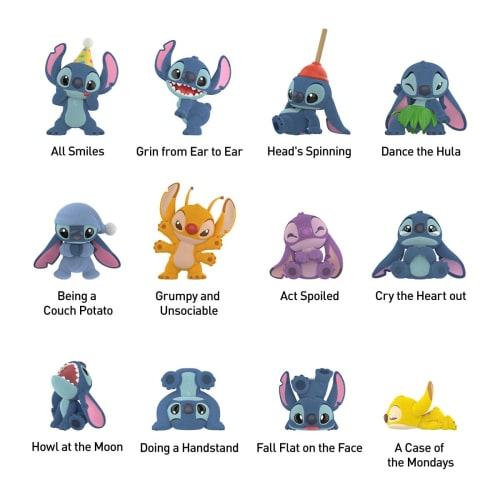POP MART DISNEY Stitch Little Emotions Series [1 Piece] Pop Mart Gachapon Blind Box Figure Plastic Model Premium Toy PVC Soft Vinyl Original Character