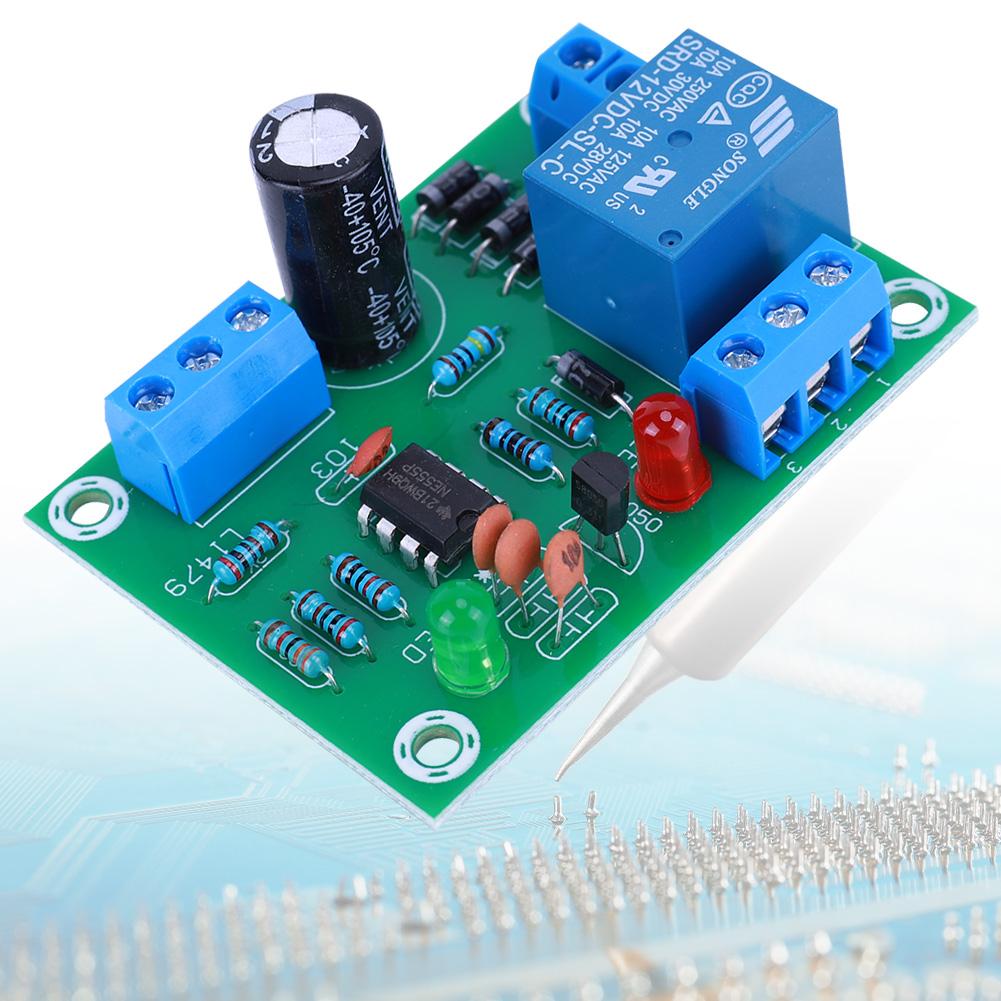 DC 12V Automatic Water Level Controller Board Module Water Level Controller Module Liquid Level Controller Module for Pond Tank